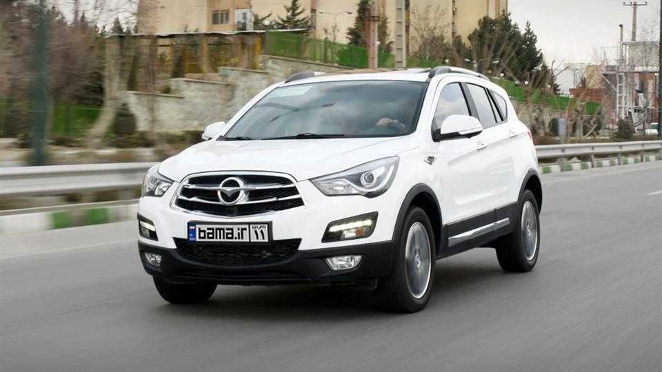 تست کراس اور چینی ایران خودرو